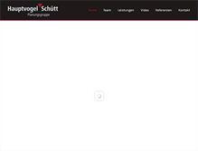 Tablet Screenshot of hauptvogel-schuett.de